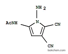 아세트아미드, N-(1-아미노-4,5-디시아노-1H-피롤-2-일)-
