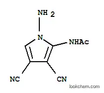 아세트아미드, N-(1-아미노-3,4-디시아노-1H-피롤-2-일)-