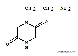 2,5-피페라진디온, 1-(2-아미노에틸)-
