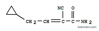 2-부텐아미드, 2-시아노-4-사이클로프로필-