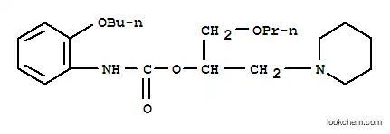 카르밤산, (2-부톡시페닐)-, 1-(1-피페리디닐메틸)-2-프로폭시메틸 에스테르, 에탄디오에이트 (1:1)