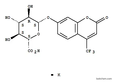 4-TRIFLUOROMETHYL-7-HYDROXYCOUMARIN 글루 쿠로 나이드 포타슘 솔트
