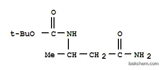 카르밤산, (3-아미노-1-메틸-3-옥소프로필)-, 1,1-디메틸에틸 에스테르(9CI)