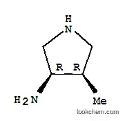 3-피롤리딘아민,4-메틸-,(3R-시스)-(9CI)