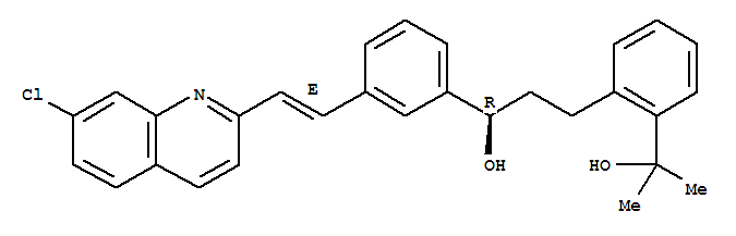 (R,E)-1-(3-(2-(7-chloroquinolin-2-yl)vinyl)phenyl)-3-(2-(2-hydroxypropan-2-yl)phenyl)propan-1-ol