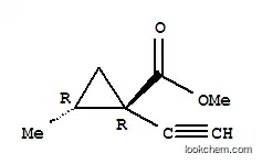 시클로프로판카르복실산, 1-에티닐-2-메틸-, 메틸 에스테르, 트랜스-(9CI)