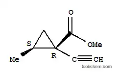 시클로프로판카르복실산, 1-에티닐-2-메틸-, 메틸 에스테르, 시스-(9CI)