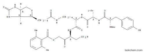 AC-TYR-VAL-LYS(비오티닐)-ASP-2,6-디메틸벤조일록시메틸케톤
