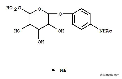 4-ACETAMIDOPHENYL-RING-UL-14C 글루 쿠로 나이드