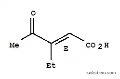 2-펜텐산, 3-에틸-4-옥소-, (E)-(9CI)