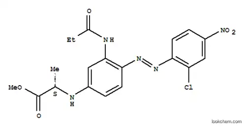 L-알라닌, N-4-(2-클로로-4-니트로페닐)아조-3-(1-옥소프로필)아미노페닐-, 메틸 에스테르