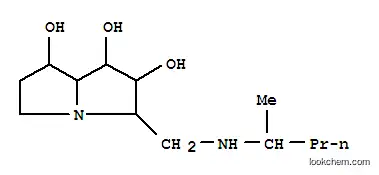 1H-피롤리진-1,2,7-트리올, 헥사하이드로-3-(1-메틸부틸)아미노메틸-