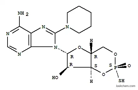 8-피페리디노아데노신-3′,5′-사이클릭 모노포스포로티오에이트, SP-이성체 나트륨염
