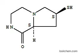 피롤로[1,2-a]피라진-1(2H)-온, 헥사하이드로-7-메르캅토-, (7S-트랜스)-(9CI)