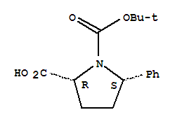 Boc-(2R,5S)-5-phenylpyrrolidine-2-carboxylicacid