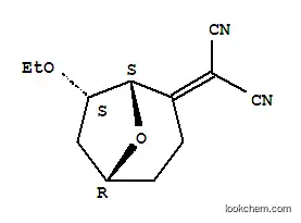 프로판디니트릴, (7-에톡시-8-옥사비시클로[3.2.1]옥트-2-일리덴)-, 엔도-(9CI)