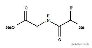 글리신, N-(2-플루오로-1-옥소프로필)-, 메틸 에스테르(9CI)