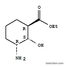 시클로헥산카르복실산, 3-아미노-2-히드록시-, 에틸 에스테르, (1alpha,2beta,3beta)-(9CI)