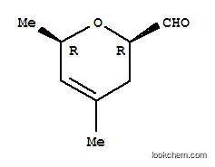 2H-피란-2-카르복스알데히드, 3,6-디히드로-4,6-디메틸-, 시스-(9CI)