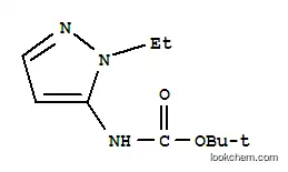 카르밤산, (1-에틸-1H-피라졸-5-일)-, 1,1-디메틸에틸 에스테르(9CI)