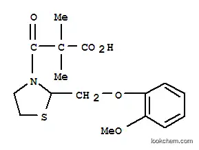 3-티아졸리딘프로판산, 알파,알파-디메틸-2-((2-메톡시페녹스 y)메틸)-베타-옥소-