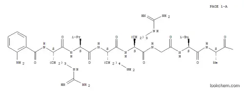 아미노벤졸-ARG-VAL-LYS-ARG-GLY-LEU-ALA-TYR(NO2)-ASP