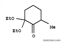 시클로헥사논, 2,2-디에톡시-6-메틸-(9CI)