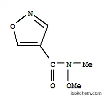 4-이속사졸카르복사미드, N-메톡시-N-메틸-(9CI)