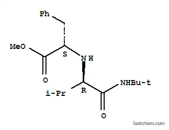L-페닐알라닌, N-[1-[[(1,1-디메틸에틸)아미노]카르보닐]-2-메틸프로필]-, 메틸 에스테르, (R)-(9CI)