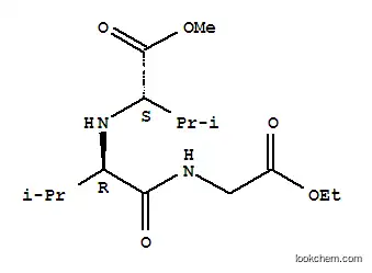 글리신, N-[N-[1-(메톡시카르보닐)-2-메틸프로필]-D-발릴]-, 에틸 에스테르, (S)-(9CI)