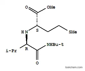 L-메티오닌, N-[1-[[(1,1-디메틸에틸)아미노]카르보닐]-2-메틸프로필]-, 메틸 에스테르, (R)-(9CI)