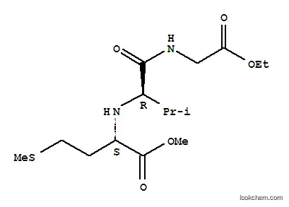 글리신, N-[N-[1-(메톡시카르보닐)-3-(메틸티오)프로필]-D-발릴]-, 에틸 에스테르, (S)-(9CI)