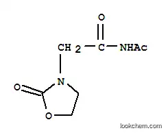 3-옥사졸리딘아세트아미드, N-아세틸-2-옥소-
