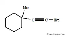 시클로헥산, 1-(1-부티닐)-1-메틸-(9CI)