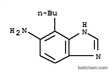 1H-벤즈이미다졸-5-아민,4-부틸-(9CI)