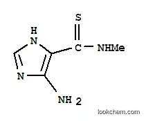 1H-이미다졸-4-카르보티오아미드, 5-아미노-N-메틸-(9CI)