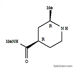 4-피페리딘카르복사미드,N,2-디메틸-,(2R-cis)-(9CI)