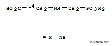 글리포세이트-(글리신-2-14C) 나트륨염