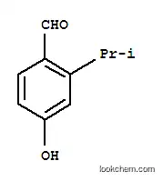 벤즈알데히드, 4-히드록시-2-(1-메틸에틸)-(9CI)