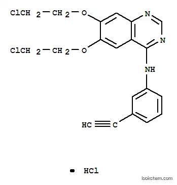 [6,7-비스(2-클로로에톡시)-퀴나졸린-4-일]-(3-에티닐페닐)아민 염산염