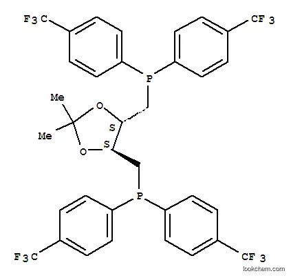 (+)-O-ISOPROPYLIDENE-2,3-DIHYDROXY-1,4-BIS[BIS(4-TRIFLUOROMETHYLPHENYL)PHOSPHINO]부탄