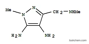 1H-피라졸-4,5-디아민, 1-메틸-3-[(메틸아미노)메틸]-
