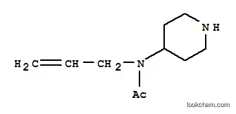 아세트아미드, N-4-피페리디닐-N-2-프로페닐-(9CI)