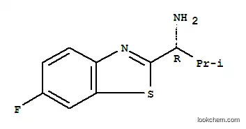 2-벤조티아졸메탄아민,6-플루오로-알파-(1-메틸에틸)-,(알파R)-(9CI)