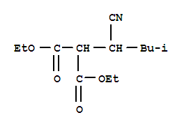 DIETHYL(1-CYANO-3-METHYLBUTYL)MALONATE