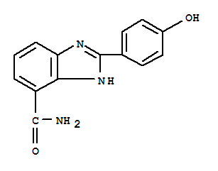 1H-Benzimidazole-7-carboxamide,2-(4-hydroxyphenyl)-
