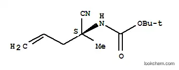 카르밤산, (1-시아노-1-메틸-3-부테닐)-, 1,1-디메틸에틸 에스테르, (S)-