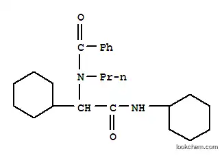 벤즈아미드, N-[1-시클로헥실-2-(시클로헥실아미노)-2-옥소에틸]-N-프로필-(9CI)