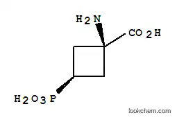 사이클로부탄카복실산, 1-아미노-3-포스포노-, 시스-(9CI)