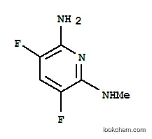2,6-피리딘디아민,3,5-디플루오로-N-메틸-(9CI)